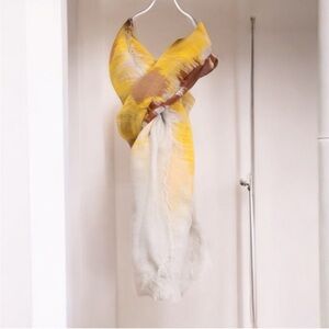 NWOT Ugg Cashmere blend ikat shawl scarf